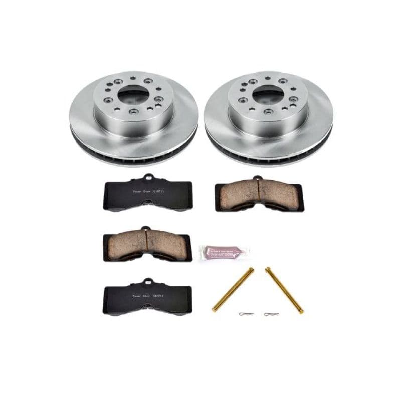 PowerStop Z17 Autospecialty Brake Kit with Ceramic Pads and Rotors