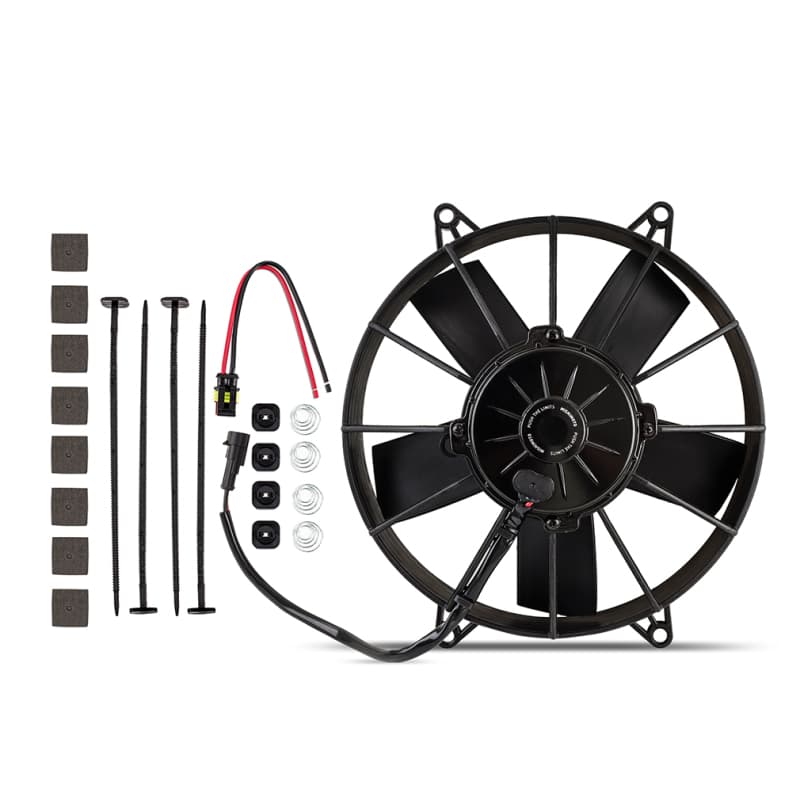 Mishimoto Electric Fan 10" Race Line 1600 CFM Heavy-Duty Universal Fit