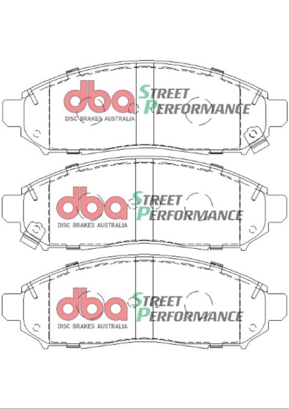 DBA SP Performance Brake Pads for Daily Drivers Low Dust Low Wear - Image 2