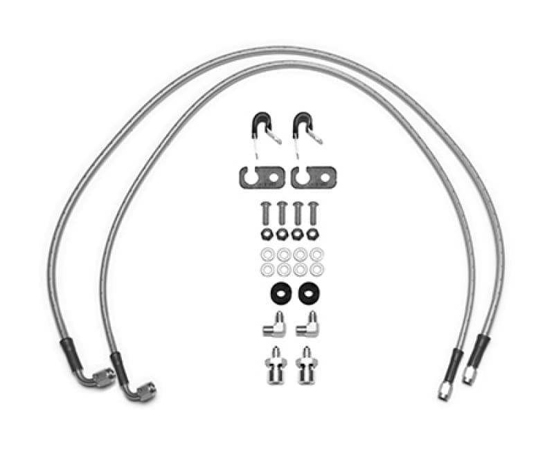 Wilwood Flexline Brake Hose Kit for Jeep JL 33in M10-1.0 IF 1/8-27 NPT