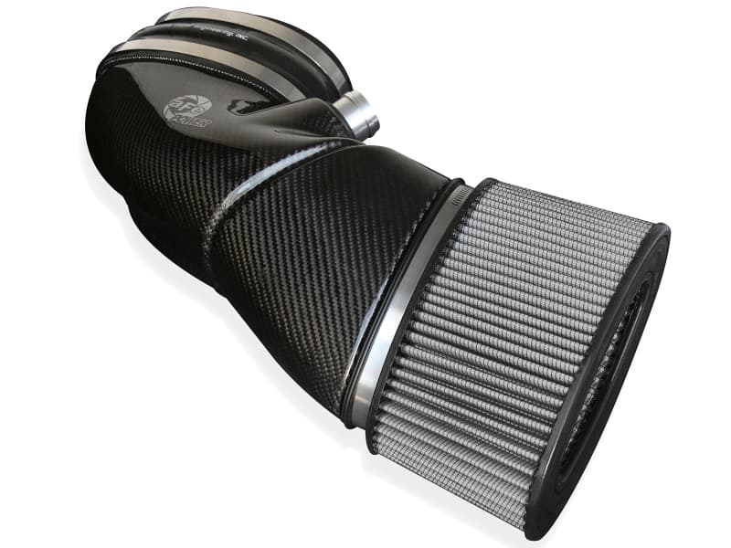 aFe Black Series Stage-2 Carbon Fiber Cold Air Intake with Heat Shield