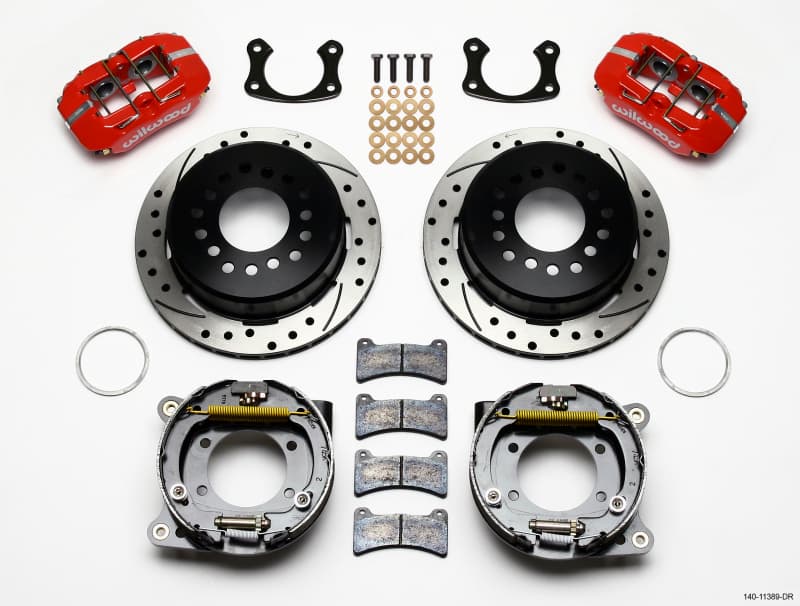 Wilwood Dynapro Rear Disc Brake Kit for Muscle Cars 4-Piston 11" Rotor
