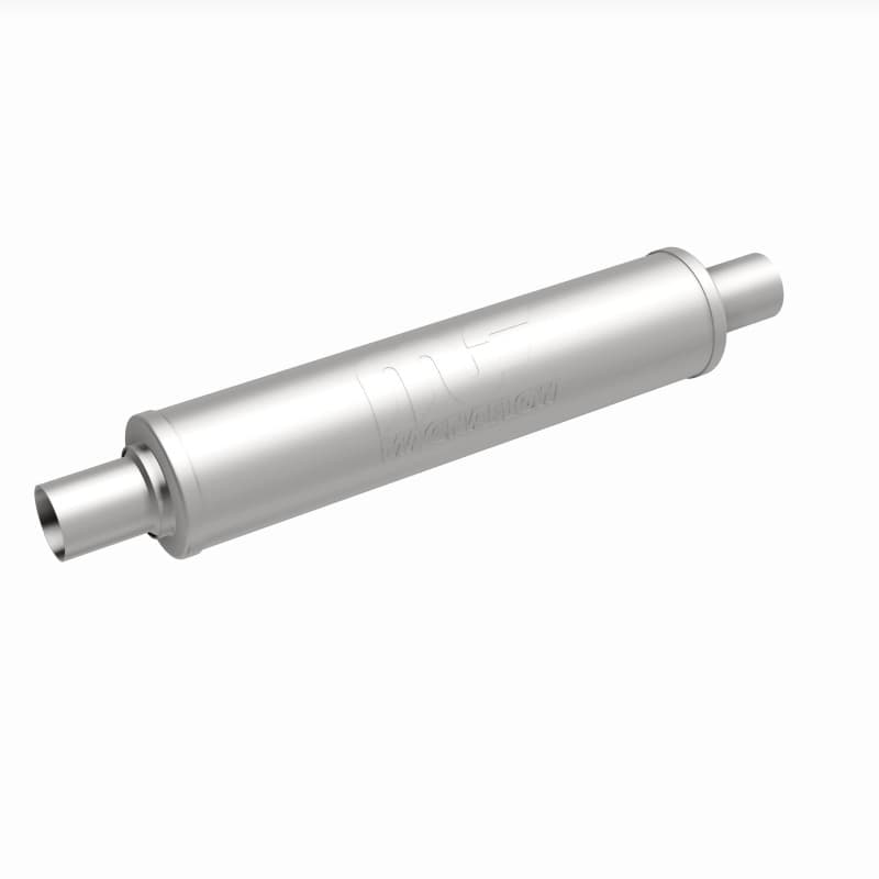 Magnaflow 4in Round Straight-Through Performance Muffler 4x4x18in Satin Finish - Image 4