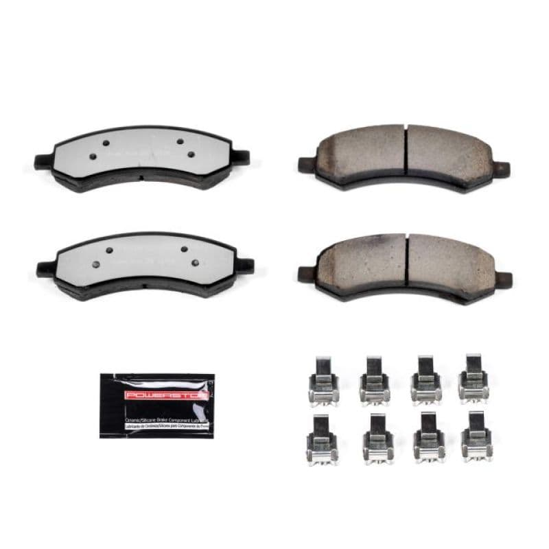PowerStop Z36 Ceramic Truck & Tow Brake Pads for Trucks & SUVs Low-Dust Carbo...