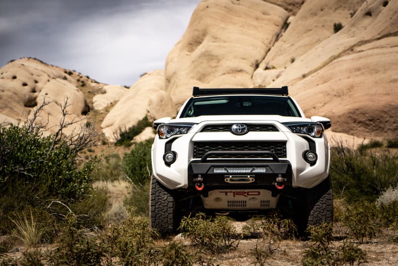 Body Armor 4x4 HiLine Front Bumper for 2020 Toyota TRD with 10,000lbs Winch C... - Image 3