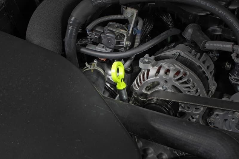 Perrin Performance Dipstick Handle for Subaru WRX & BRZ/FR-S/86 Loop Neon Yellow - Image 5
