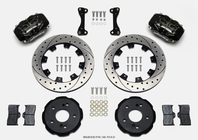 Wilwood Dynalite Brake Kit for Front Wheel Drive Sport Compacts Forged Billet...