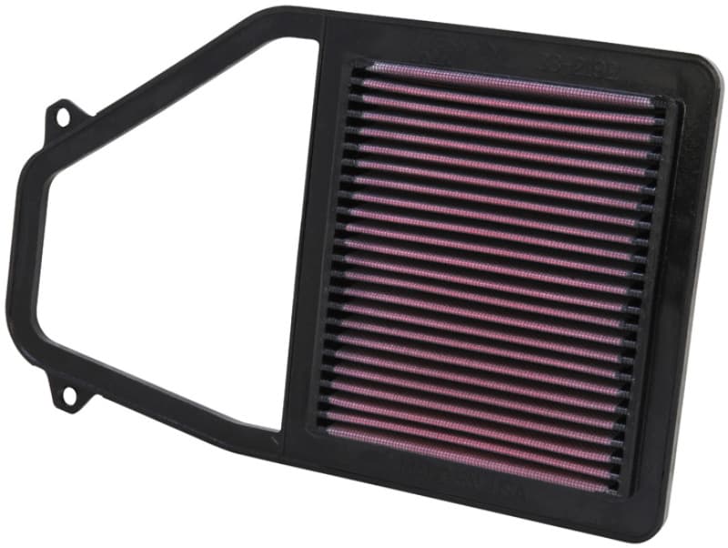 K&N Engineering Drop-In High-Flow Air Filter Washable Reusable