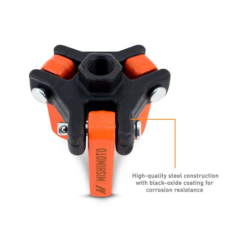 Mishimoto Harmonic Balancer Puller Set 3-Jaw Steel for Pressed-On Balancers - Image 4