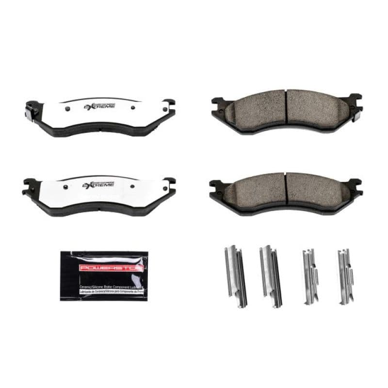 PowerStop Z36 Truck & Tow Ceramic Brake Pads for Trucks & SUVs Low-Dust Carbo...
