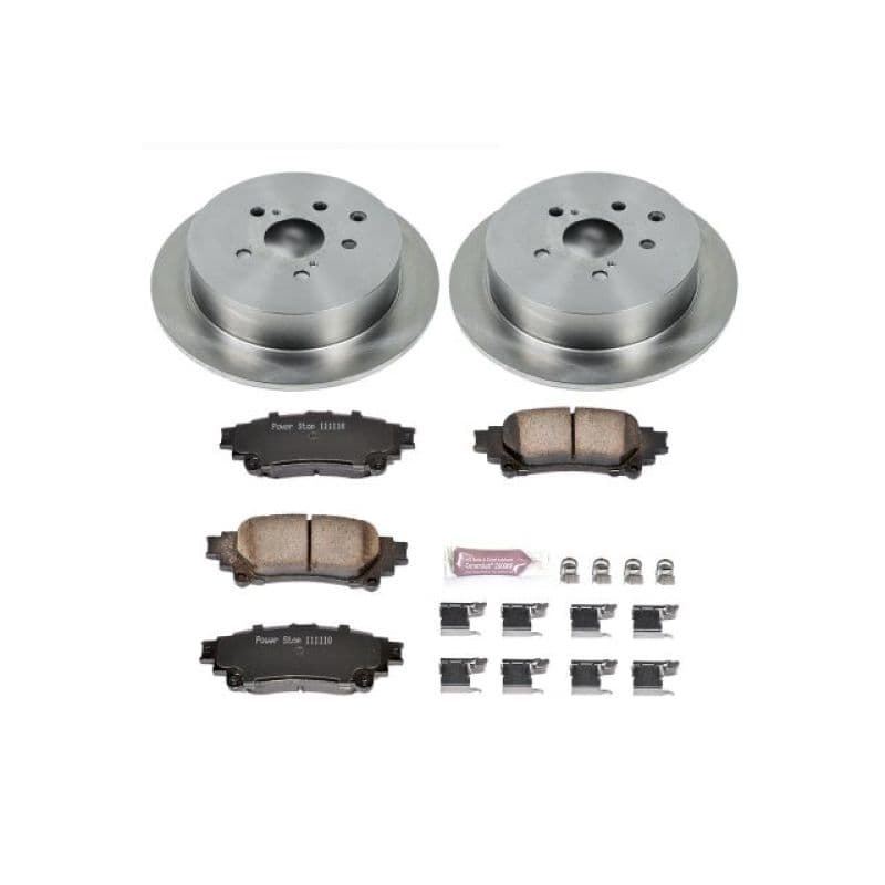 PowerStop Z17 Autospecialty Brake Kit with Ceramic Pads and Rotors