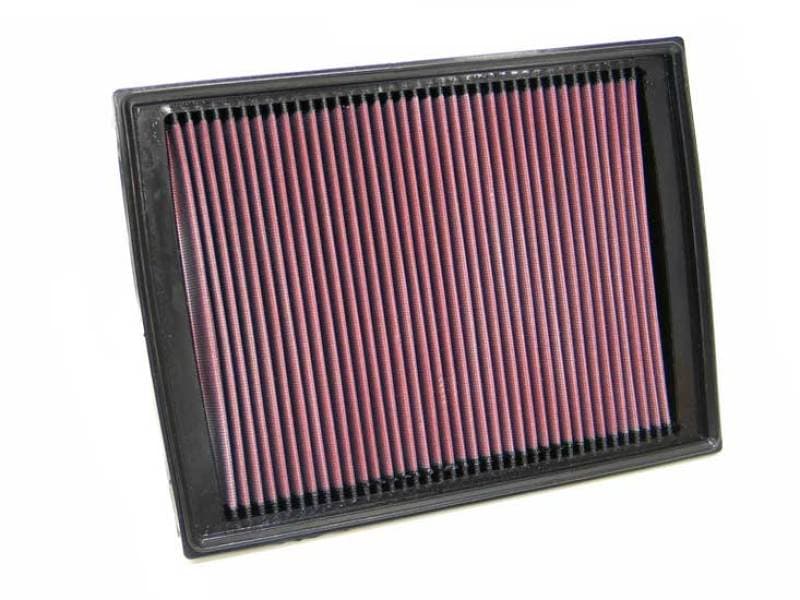 K&N Engineering Drop-In High-Flow Washable Air Filter for Multiple Vehicles