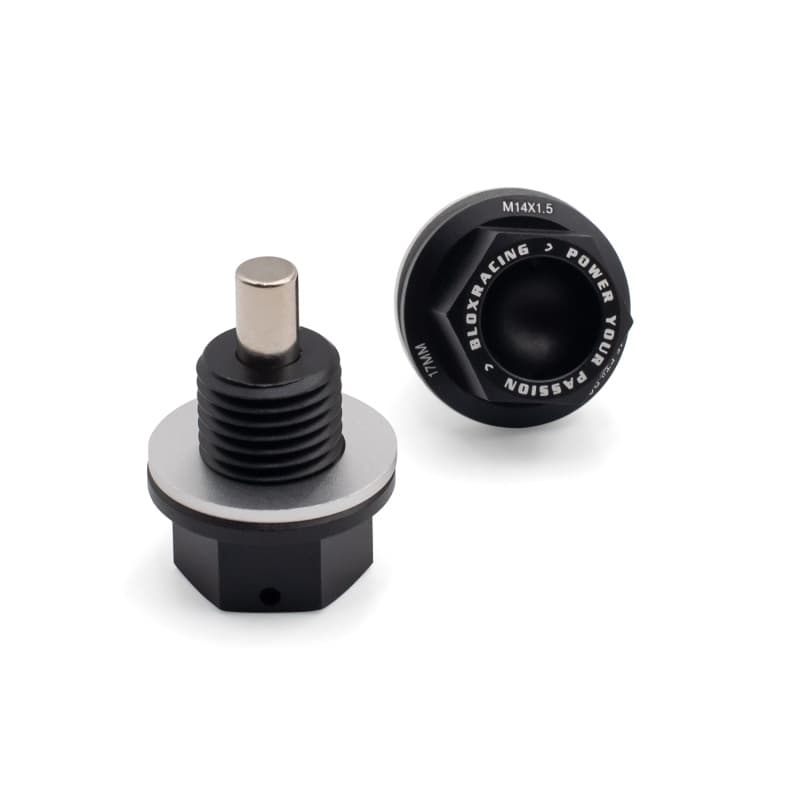 BLOX Racing Magnetic Oil & Transmission Drain Plug Set - Image 2