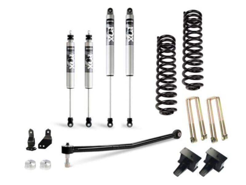 Cognito Lift Kit for F-250/F-350 4WD 3-Inch Dual Rate Coil Springs & Fox Shocks