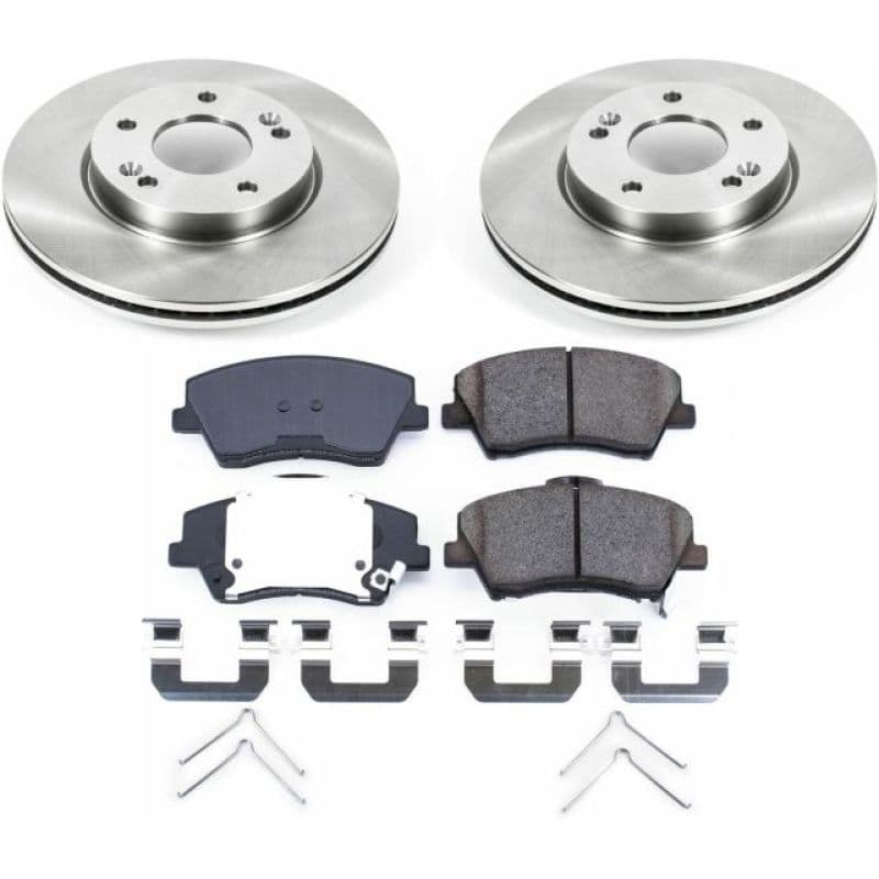 PowerStop Autospecialty Brake Kit with Z17 Ceramic Pads and Rotors