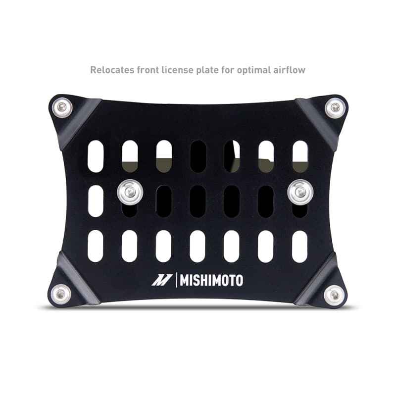 Mishimoto License Plate Relocation Kit for Ford Mustang Mach-E 3mm Steel Bracket - Image 2