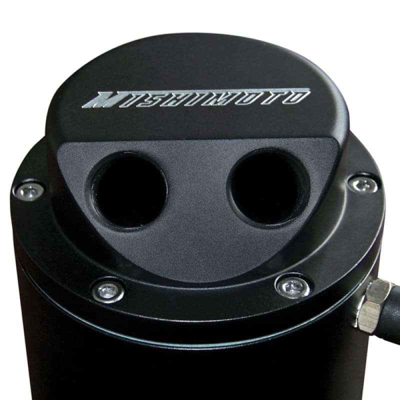 Mishimoto Oil Catch Can for Turbo Engines Black Finish MMOCC-RB - Image 5