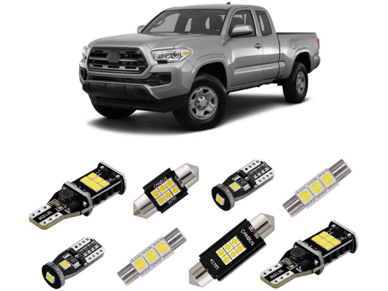 Cali Raised LED Interior LED Light Kit for 2016-2023 Toyota Tacoma 9-Piece