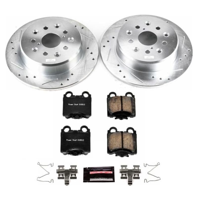 PowerStop Z23 Evolution Sport Brake Kit for Daily Driver Carbon-Fiber Ceramic...