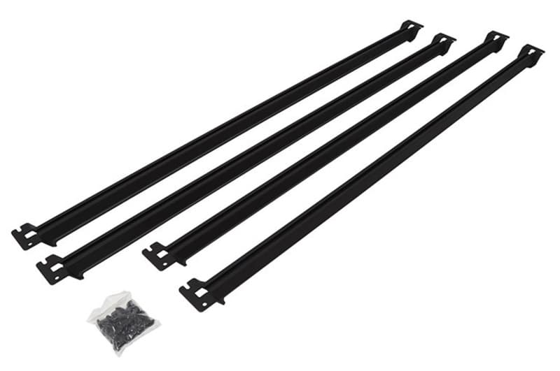 Dee Zee Hex Series Side Rails for Midsize Trucks Adjustable Aluminum Rails Kit