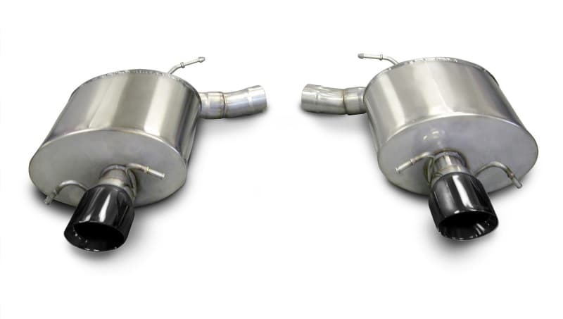 CORSA Performance Axle-Back Exhaust for Chevy C6 with Reflective Sound Cancel...
