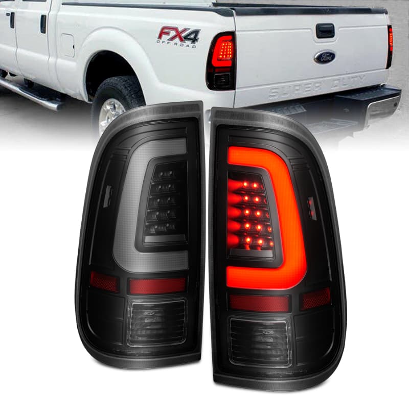ANZO LED Taillight Assembly for Chevy C6 Plug & Play D.O.T. Compliant Pair - Image 2