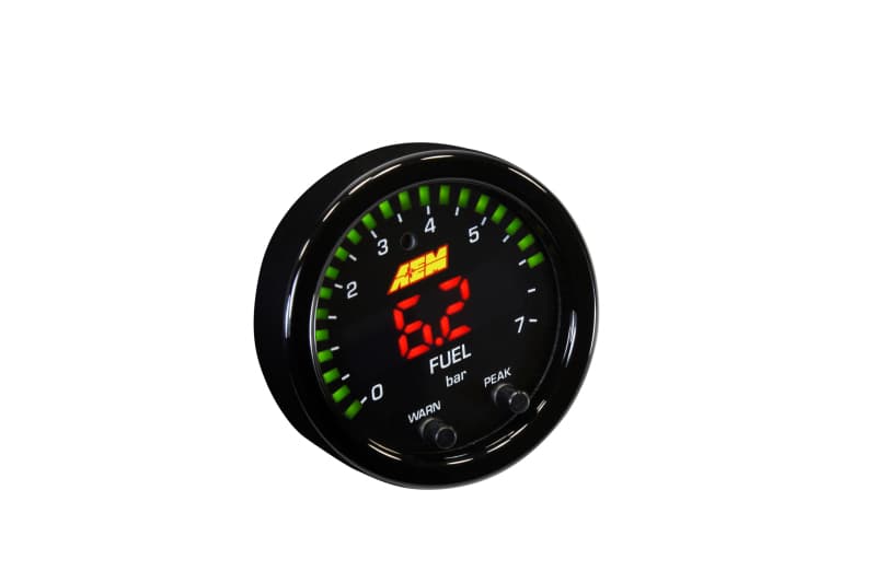 AEM X-Series Digital Gauge with AEMnet CAN-bus and Programmable LED Display - Image 2