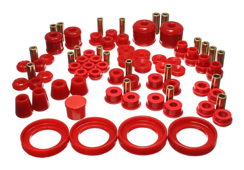 Energy Suspension Hyper-Flex Polyurethane Bushings Red - Image 2