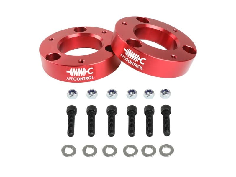 aFe Leveling Spacers 2.0-Inch Lift 6061 Billet Aluminum for Trucks - Image 3