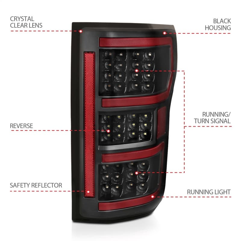 ANZO LED Taillight Assembly for Chevy C6 Plug and Play Pair - Image 5