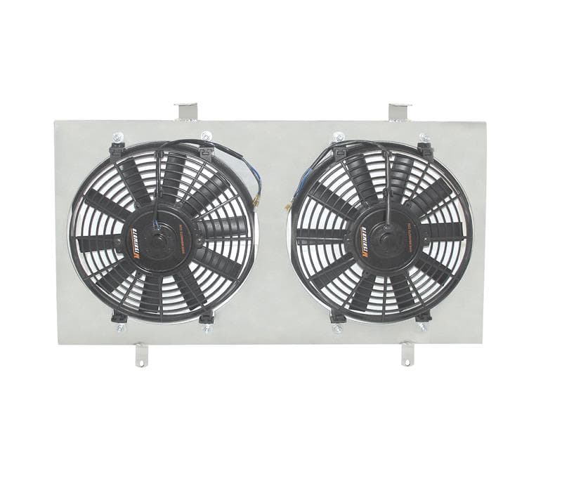 Mishimoto Fan Shroud Kit for Nissan 240SX S13 Aluminum with Dual 10-Inch Fans - Image 3