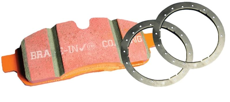 EBC Extra Duty Brake Pad Set for Heavy Duty Use High Friction ECO Material - Image 4
