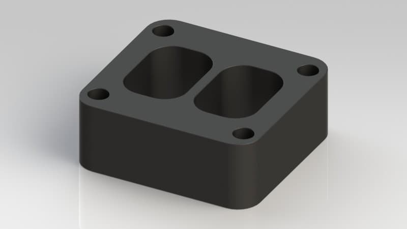 Fleece Performance 1.5in T4 Pedestal Spacer for Duramax Engines