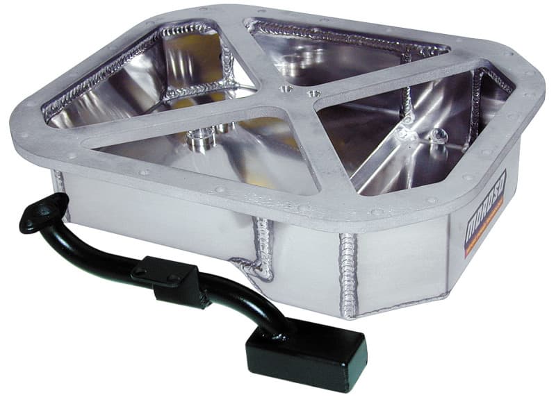 Moroso Oil Pan for Mazda 13B Rotary Rear Sump 6.25qt 4in Aluminum Baffled