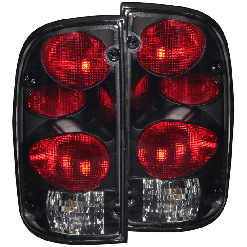 ANZO Taillight Assembly for Chevy C6 Dark Smoke Lens G2 Pair