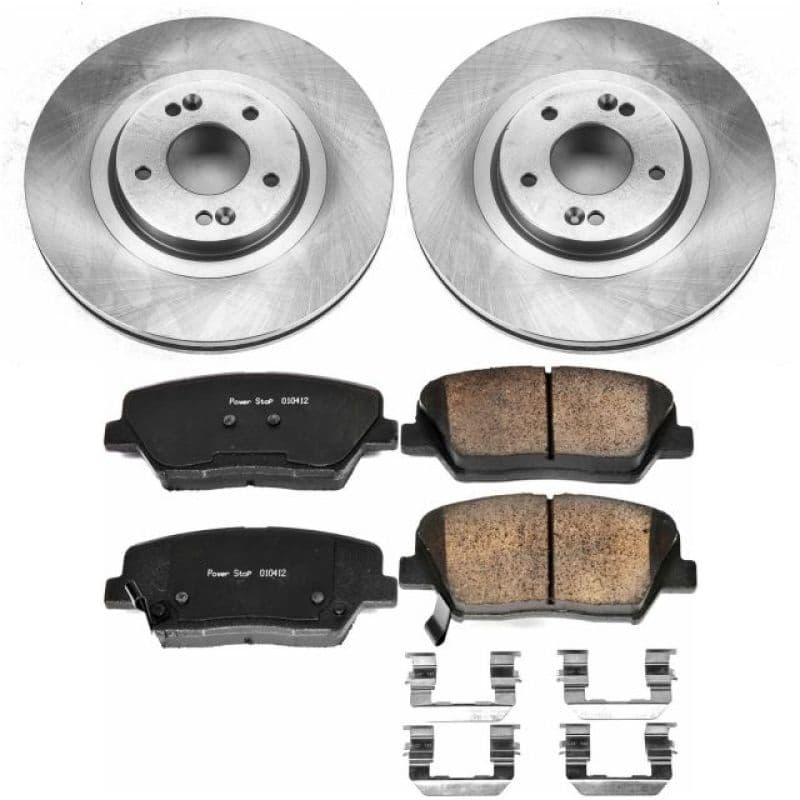 PowerStop Z17 Autospecialty Brake Kit with Ceramic Pads and Rotors