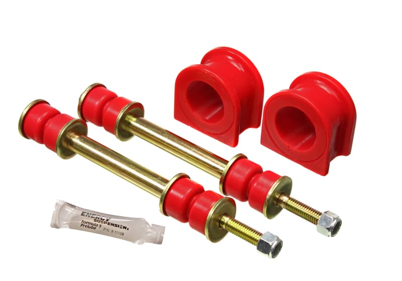 Energy Suspension Sway Bar Bushings Hyper-Flex Polyurethane Red - Image 2