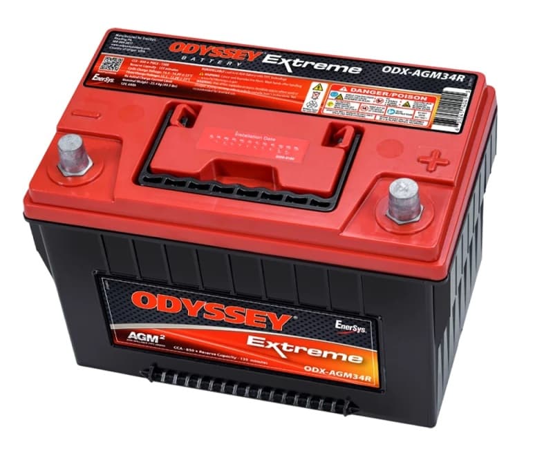 Odyssey Battery AGM2 TPPL Battery ODX-AGM34R with Twice Power and Triple Life - Image 2