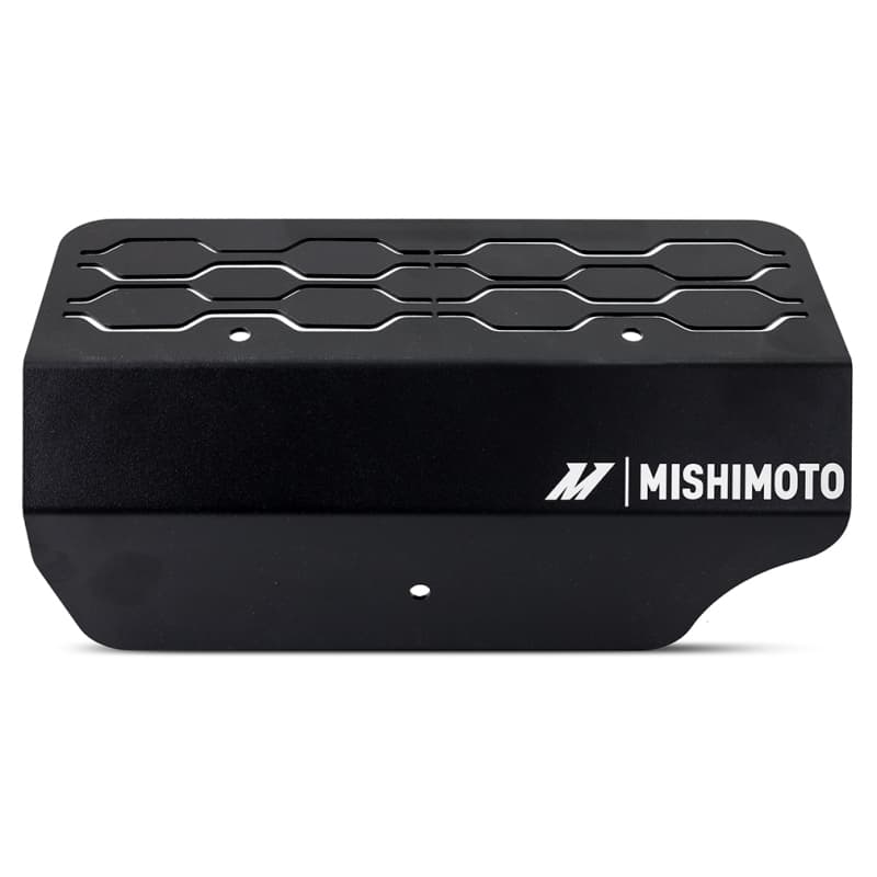 Mishimoto Pulley Cover for Subaru WRX 2022+ Black Aluminum - Image 2