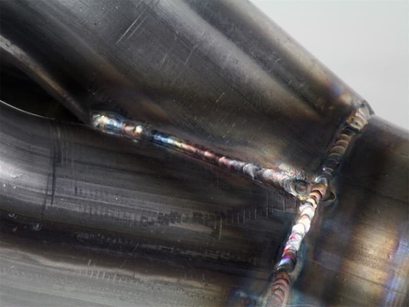 aFe Twisted Steel Performance Header for Chevy C6 14-Gauge 409 Stainless - Image 5