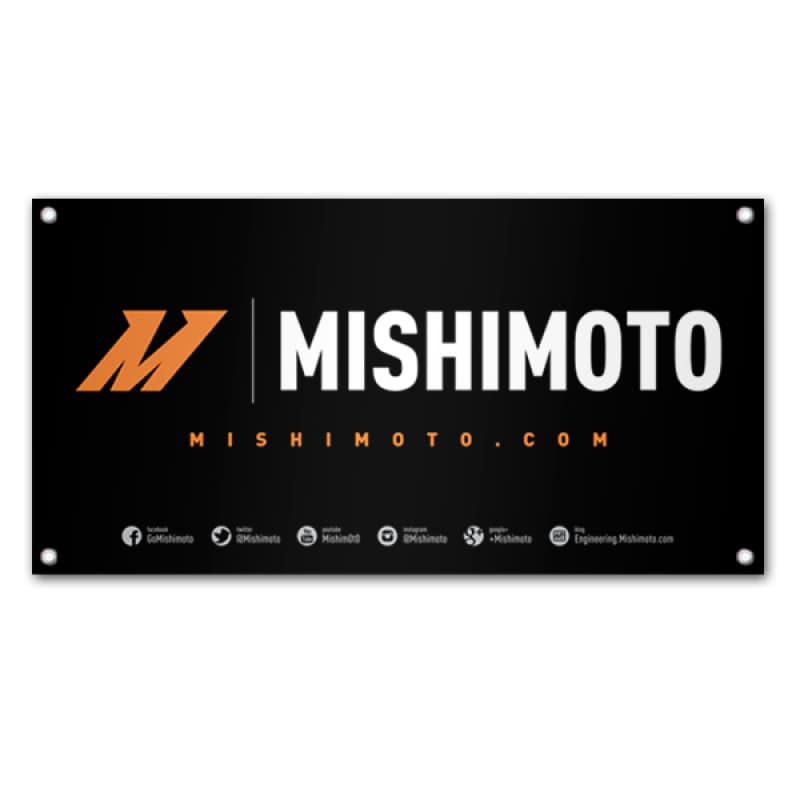 Mishimoto Vinyl Banner 33.75x65 Inches Promotional Medium - Image 3