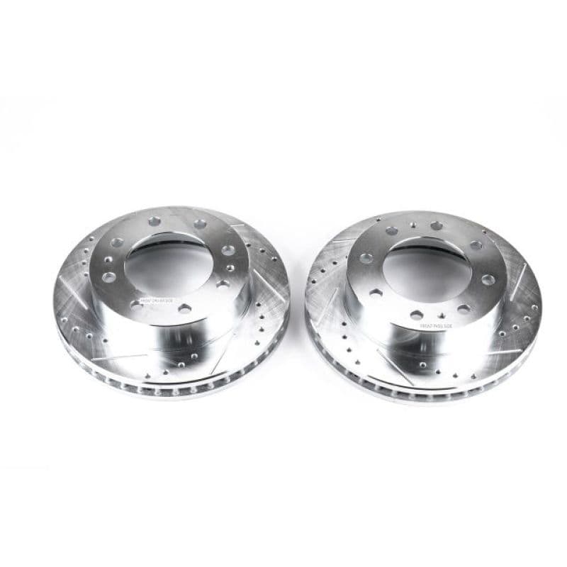 PowerStop Evolution Drilled/Slotted Rotor for Improved Cooling and Performance