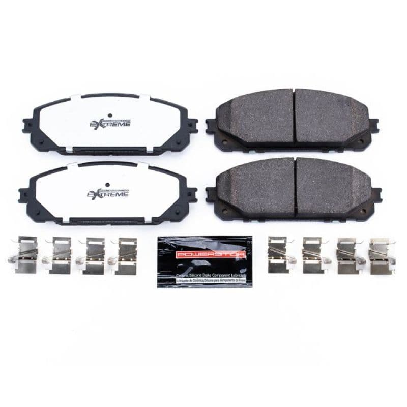 PowerStop Z36 Ceramic Truck & Tow Brake Pads for Trucks & SUVs Low-Dust Carbo...