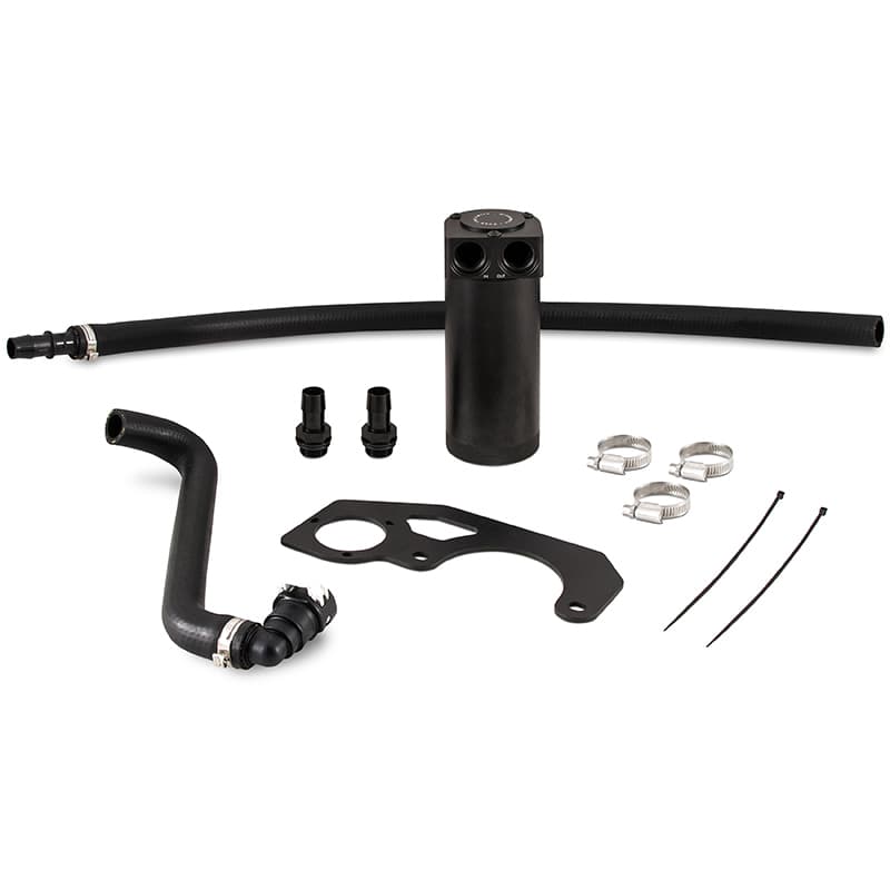 Mishimoto Baffled Oil Catch Can Kit for Jeep Wrangler JL 2.0L Hurricane