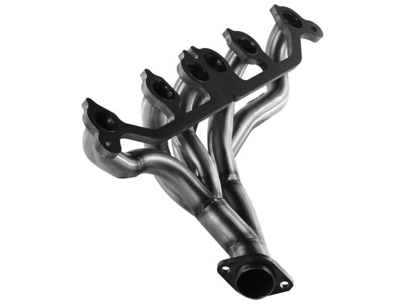 aFe Twisted Steel Performance Header 14-Gauge 409 Stainless Steel - Image 2