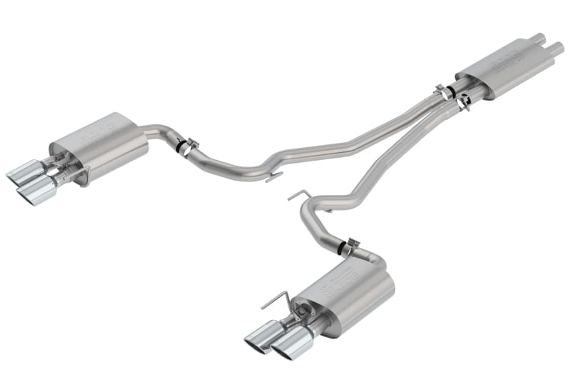 Borla Axle Back Exhaust for Bullitt with Active Valve & H-Pipe Technology