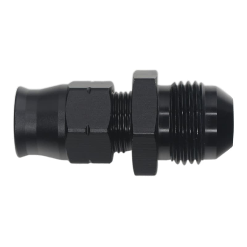 DeatschWerks Adapter Kit 8AN Male Flare to 3/8" Hardline Compression Matte Black