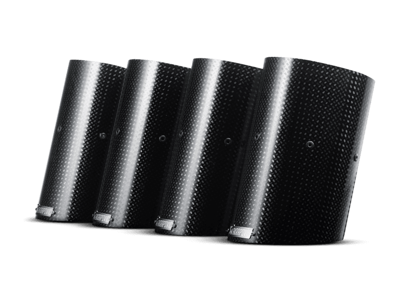 Akrapovic Tail Pipe Set - Carbon - Image 3