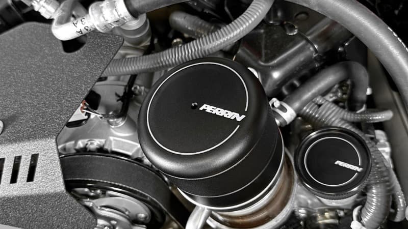 Perrin Performance Oil Filter Cover for Subaru WRX & BRZ/FR-S/86/GR86 Black - Image 5