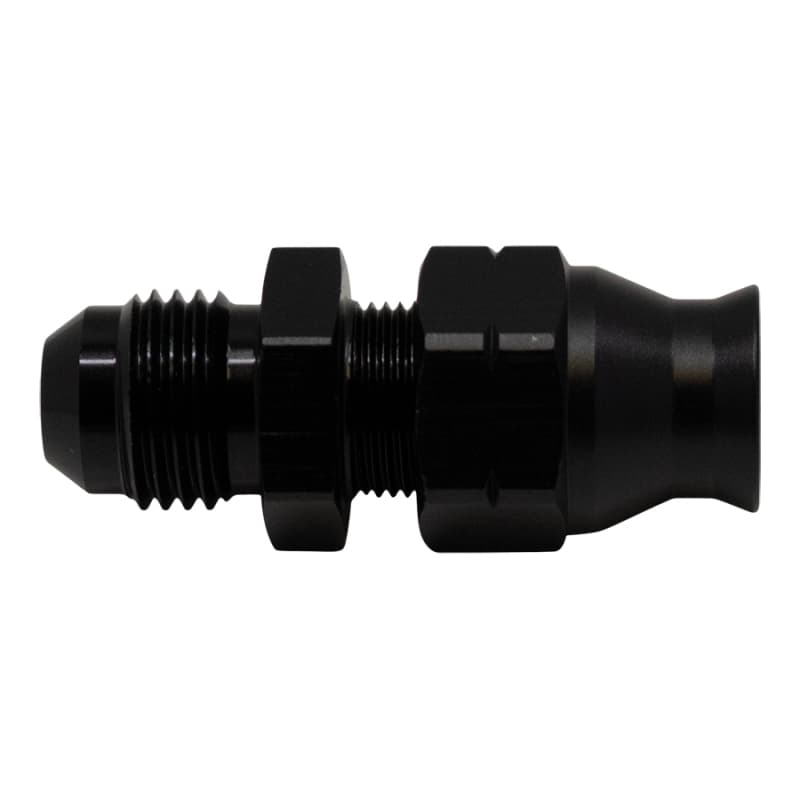 DeatschWerks Adapter Kit 6AN Male Flare to 5/16" Hardline Compression Matte B...